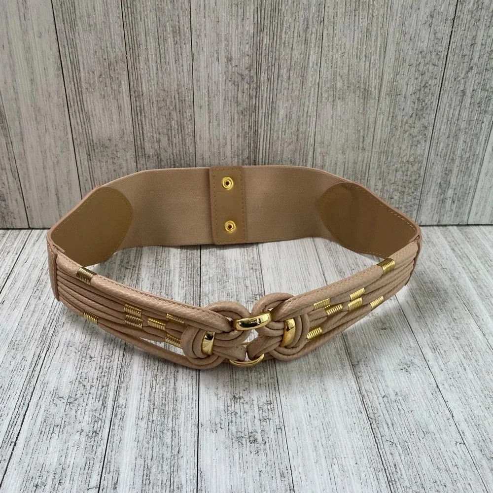 ❤️ Beautiful retro Tan belt 28” - Picture 2 of 6